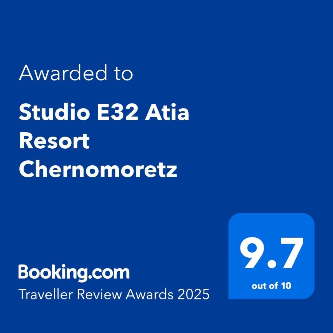Studio E32 Atia Resort Chernomoretz Tsjernomorets Eksteriør bilde